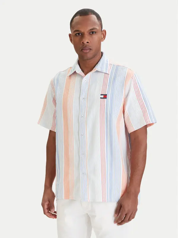 Tommy Jeans Tommy Jeans Košulja DM0DM22789 Šarena Relaxed Fit