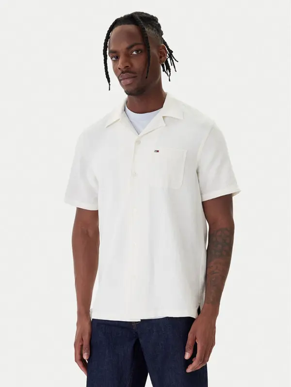 Tommy Jeans Tommy Jeans Košulja DM0DM23058 Écru Regular Fit