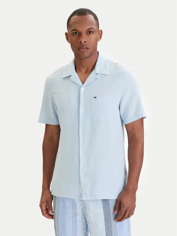 Tommy Jeans Tommy Jeans Košulja DM0DM23058 Svijetloplava Regular Fit