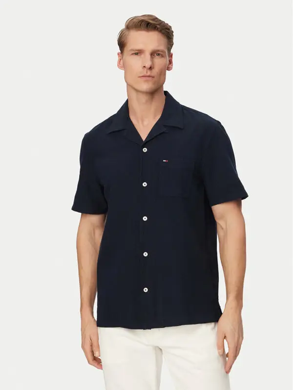 Tommy Jeans Tommy Jeans Košulja DM0DM23058 Tamnoplava Regular Fit