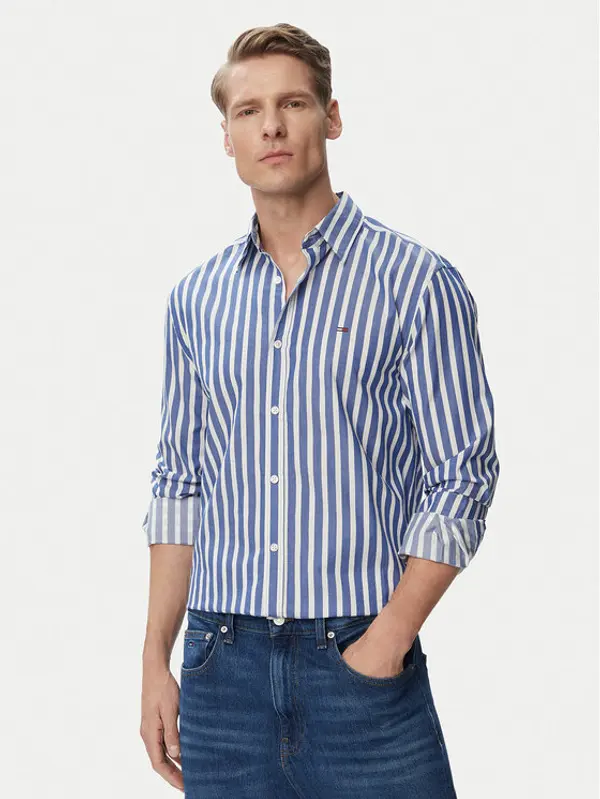 Tommy Jeans Tommy Jeans Košulja DM0DM23414 Svijetlo plava Regular Fit