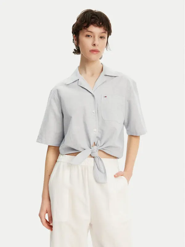 Tommy Jeans Tommy Jeans Košulja DW0DW20286 Plava Regular Fit