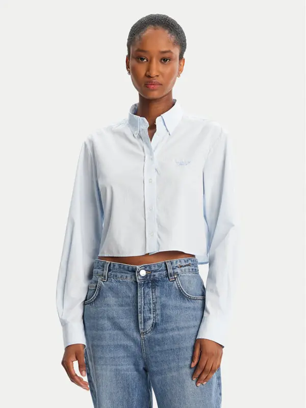 Tommy Jeans Tommy Jeans Košulja DW0DW21400 Svijetloplava Relaxed Fit