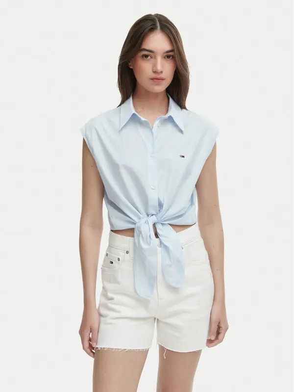 Tommy Jeans Tommy Jeans Košulja DW0DW22212 Svijetlo plava Regular Fit