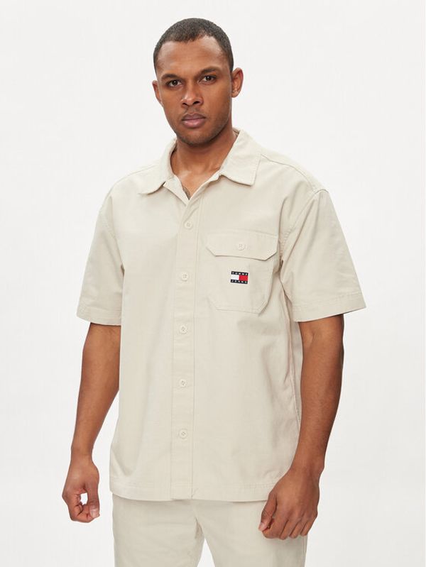 Tommy Jeans Tommy Jeans Košulja Essential DM0DM18969 Bež Regular Fit