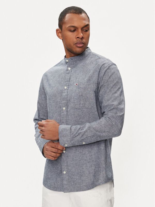 Tommy Jeans Tommy Jeans Košulja Mao DM0DM18964 Plava Regular Fit