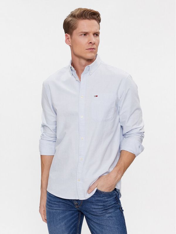 Tommy Jeans Tommy Jeans Košulja Oxford DM0DM18335 Svijetloplava Regular Fit