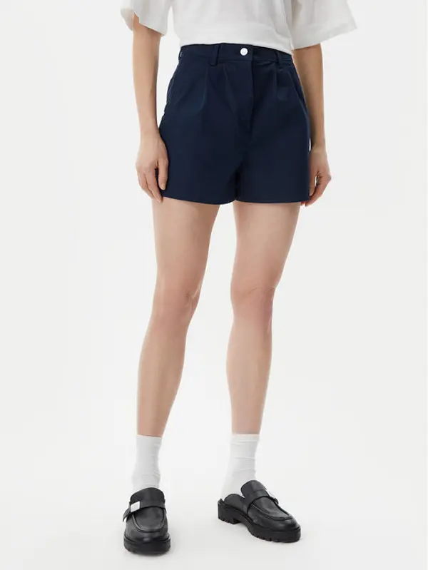 Tommy Jeans Tommy Jeans Kratke hlače Claire DW0DW21643 Tamnoplava Regular Fit