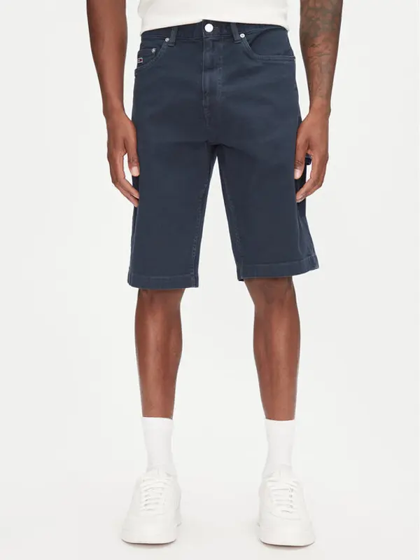 Tommy Jeans Tommy Jeans Kratke hlače Jaimie DM0DM21951 Tamnoplava Slim Fit
