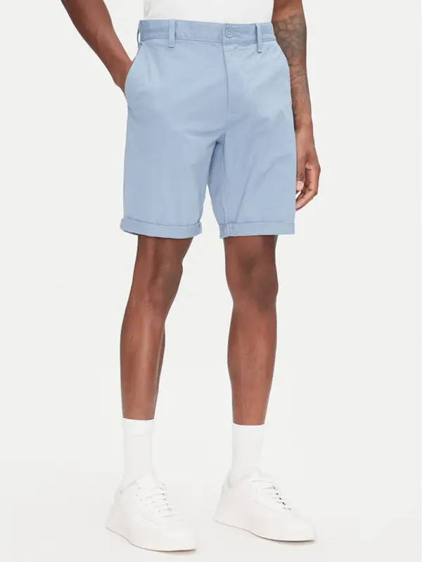 Tommy Jeans Tommy Jeans Kratke hlače Scanton DM0DM21950 Plava Slim Fit