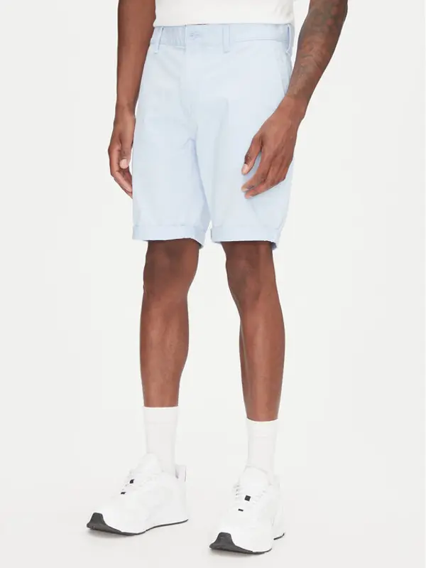 Tommy Jeans Tommy Jeans Kratke hlače Scanton DM0DM21950 Svijetloplava Slim Fit