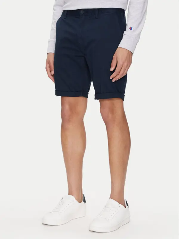 Tommy Jeans Tommy Jeans Kratke hlače Scanton DM0DM21950 Tamnoplava Slim Fit