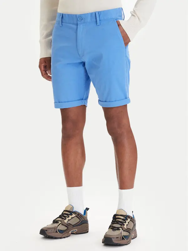 Tommy Jeans Tommy Jeans Kratke hlače Scanton DM0DM22852 Plava Slim Fit