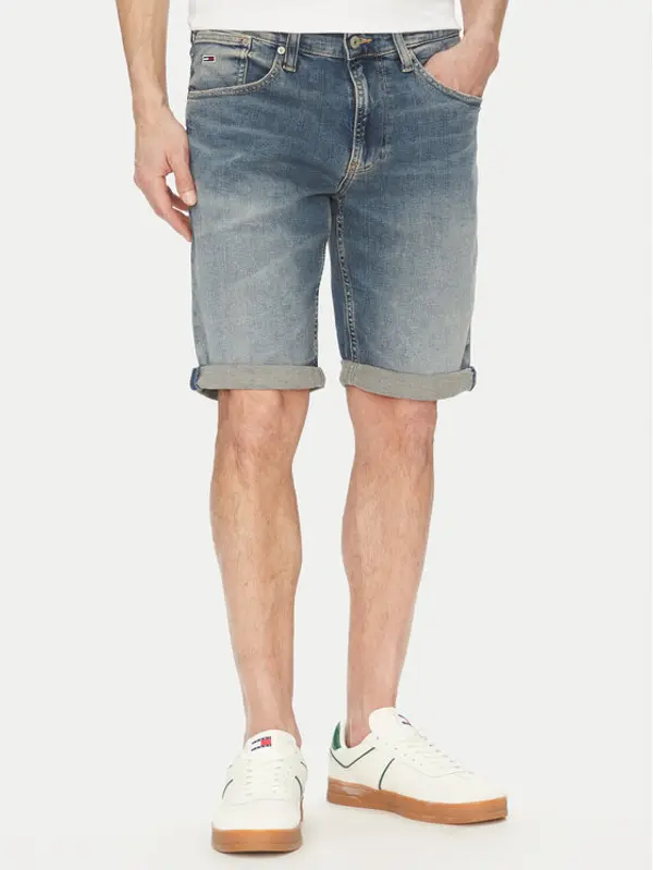Tommy Jeans Tommy Jeans Kratke traperice DM0DM20948 Plava Regular Fit