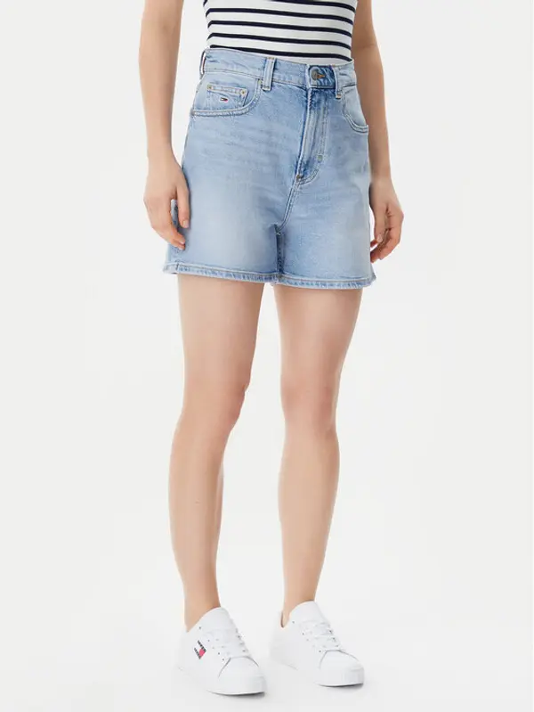 Tommy Jeans Tommy Jeans Kratke traperice DW0DW20091 Plava Mom Fit