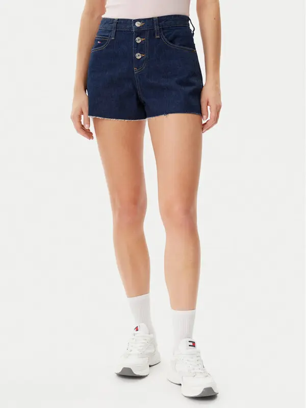 Tommy Jeans Tommy Jeans Kratke traperice DW0DW20094 Tamnoplava Relaxed Fit