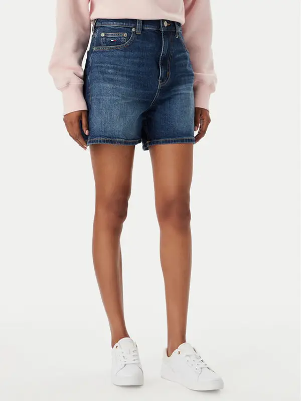 Tommy Jeans Tommy Jeans Kratke traperice DW0DW22688 Plava Straight Leg