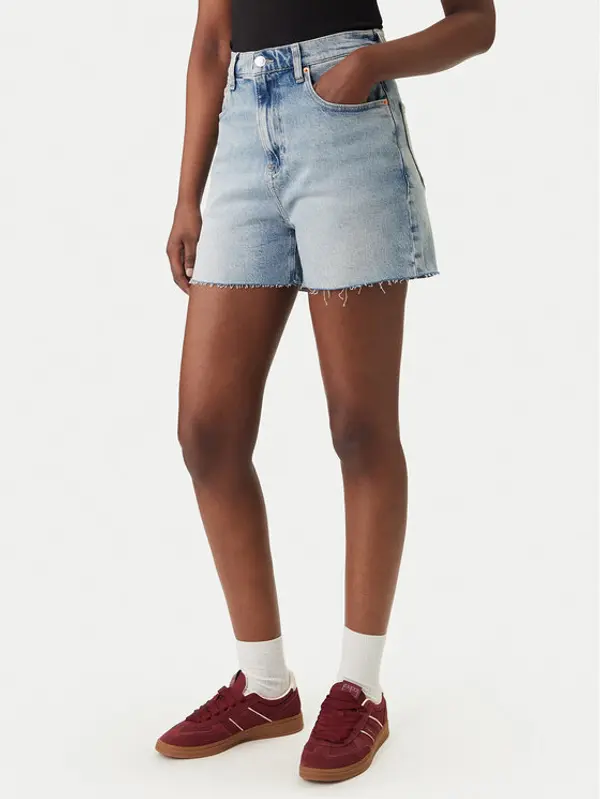 Tommy Jeans Tommy Jeans Kratke traperice DW0DW22694 Svijetloplava Straight Leg