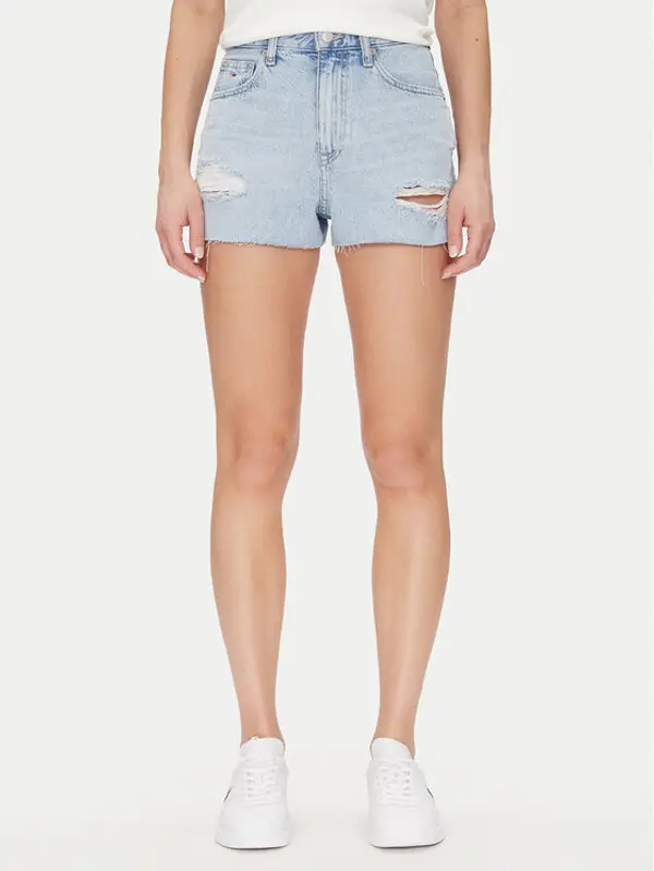 Tommy Jeans Tommy Jeans Kratke traperice Hot Pant Bi6019 DW0DW20095 Plava Regular Fit