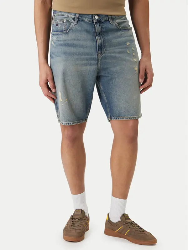 Tommy Jeans Tommy Jeans Kratke traperice Jaimie DM0DM22993 Plava Relaxed Fit