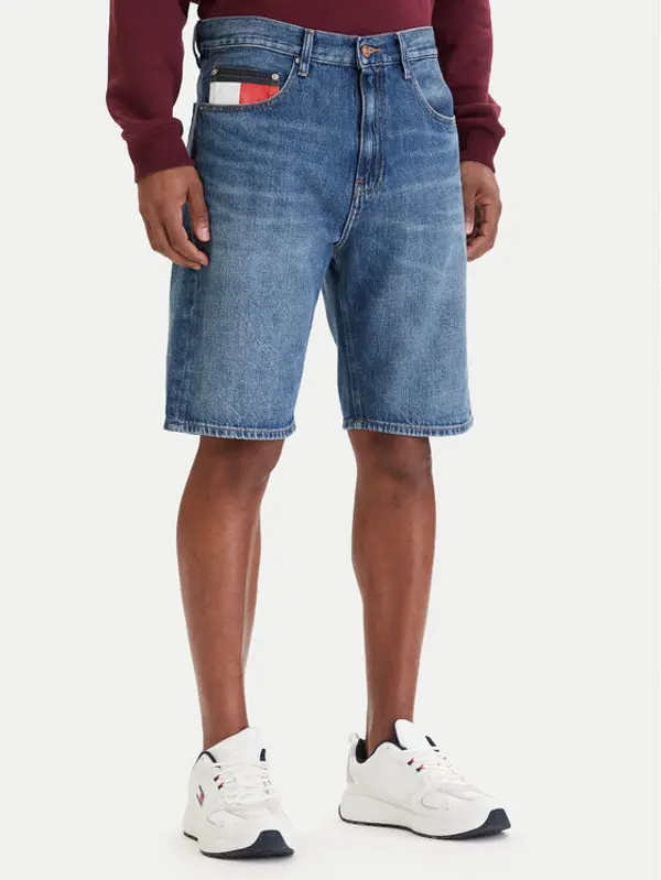 Tommy Jeans Tommy Jeans Kratke traperice Otis DM0DM22991 Plava Regular Fit