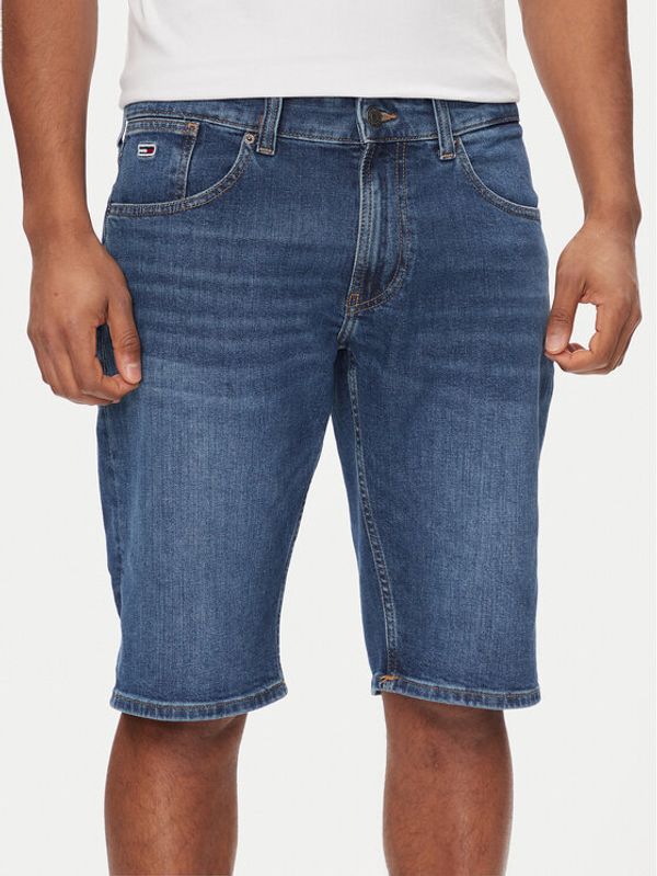 Tommy Jeans Tommy Jeans Kratke traperice Ronnie DM0DM18791 Plava Slim Fit