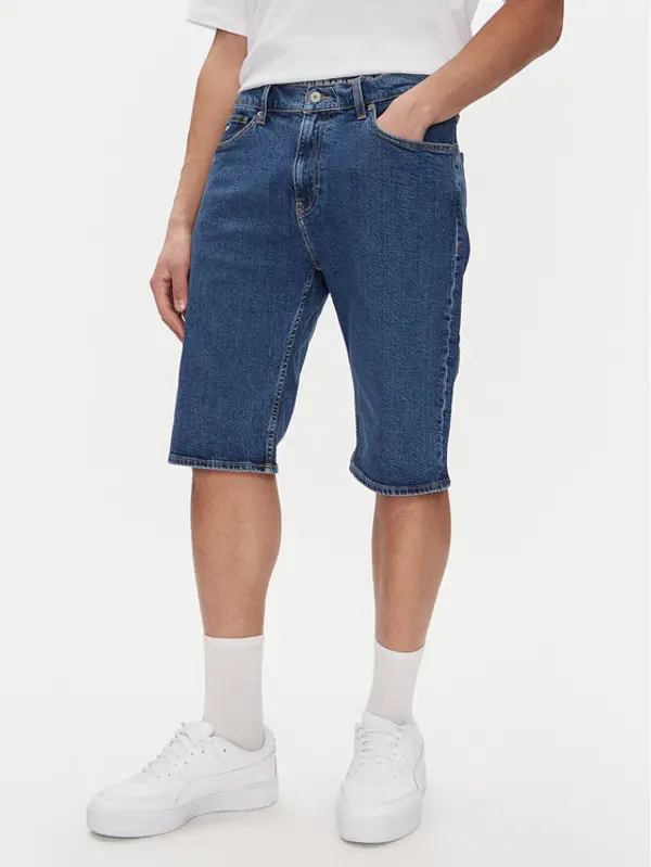 Tommy Jeans Tommy Jeans Kratke traperice Ryan DM0DM21851 Plava Slim Fit