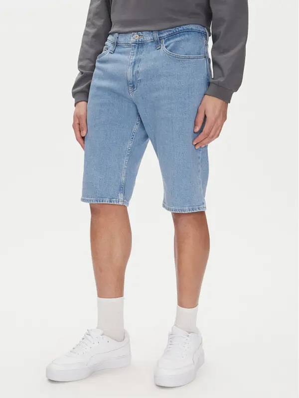 Tommy Jeans Tommy Jeans Kratke traperice Ryan DM0DM21852 Plava Slim Fit