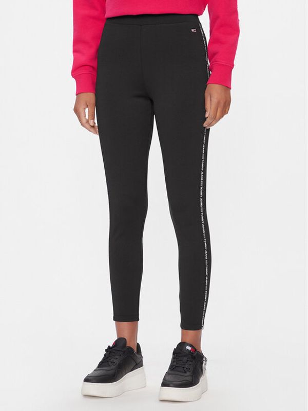 Tommy Jeans Tommy Jeans Leggings DW0DW16378 Crna Skinny Fit