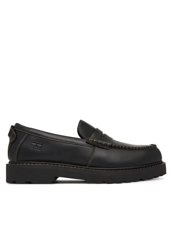 Tommy Jeans Tommy Jeans Loaferice Archive '01 Loafer EM0EM01710 Crna