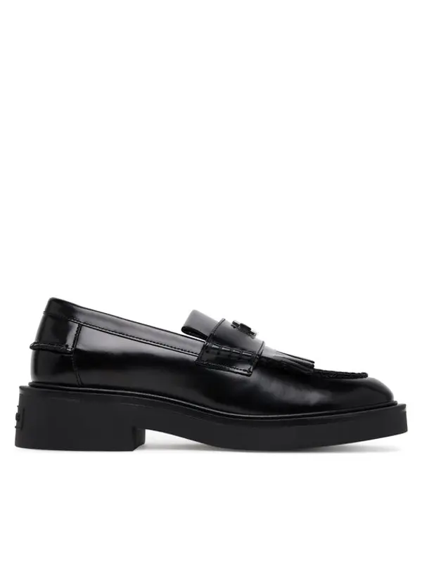 Tommy Jeans Tommy Jeans Loaferice Tjw Fringes Loafer EN0EN02790 Crna