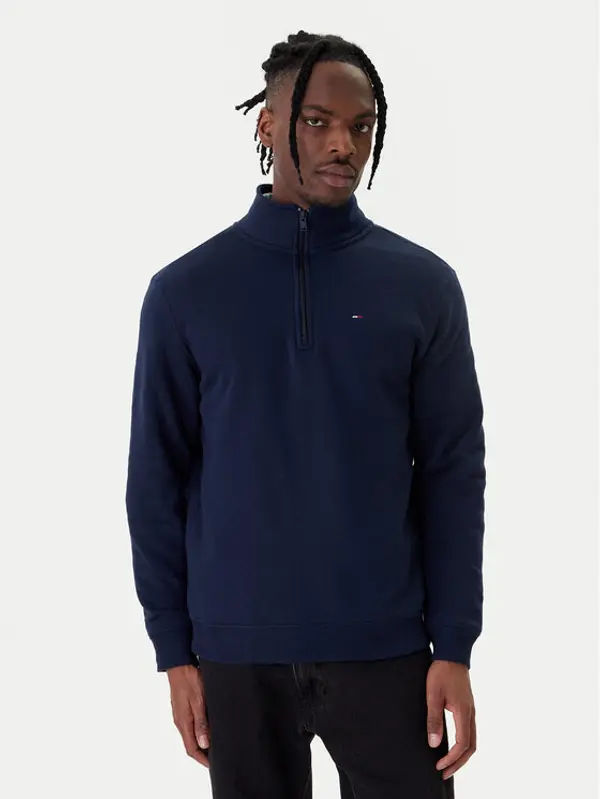 Tommy Jeans Tommy Jeans Majica dugih rukava DM0DM20339 Tamnoplava Regular Fit