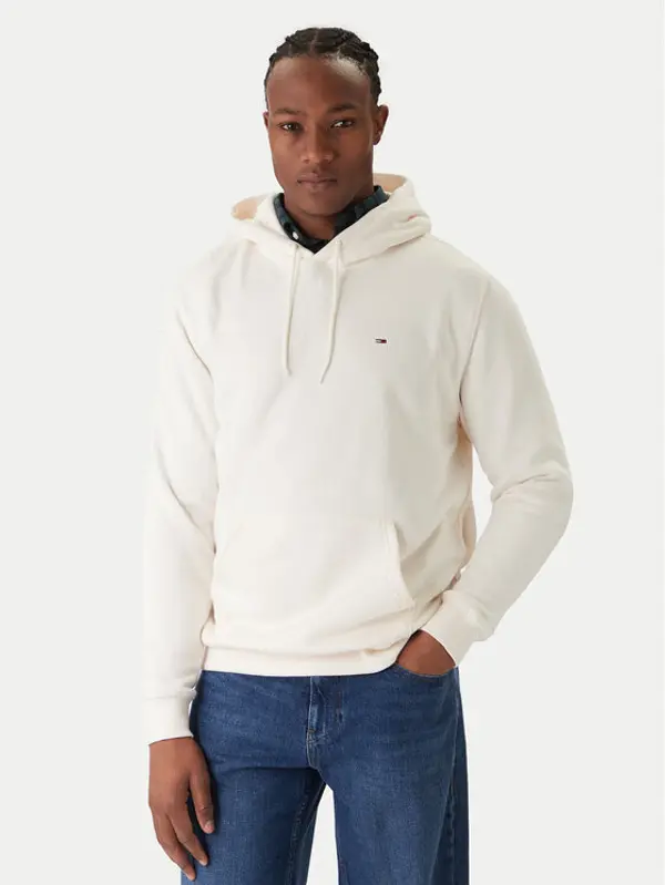 Tommy Jeans Tommy Jeans Majica dugih rukava DM0DM20742 Écru Regular Fit