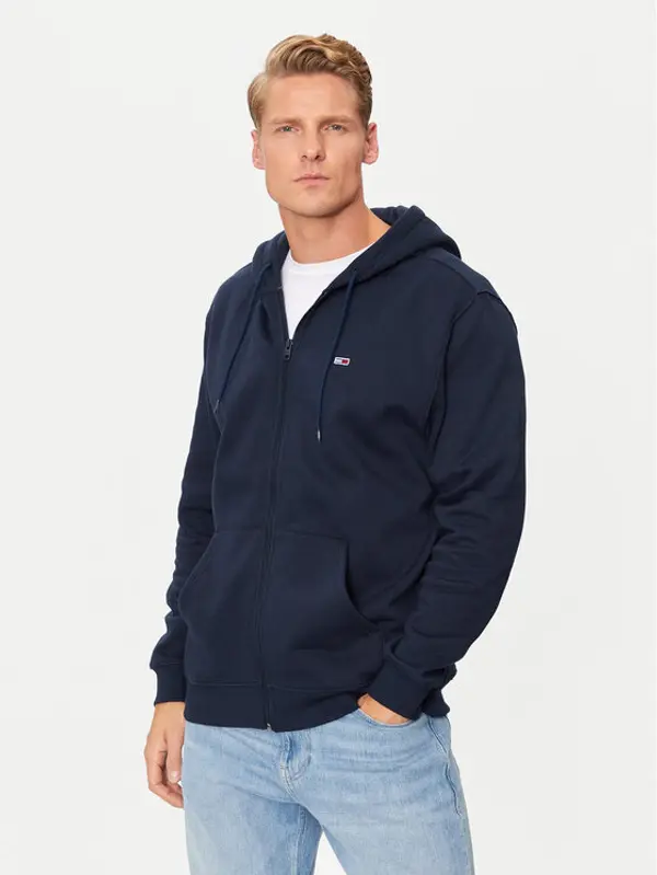Tommy Jeans Tommy Jeans Majica dugih rukava DM0DM20743 Tamnoplava Regular Fit