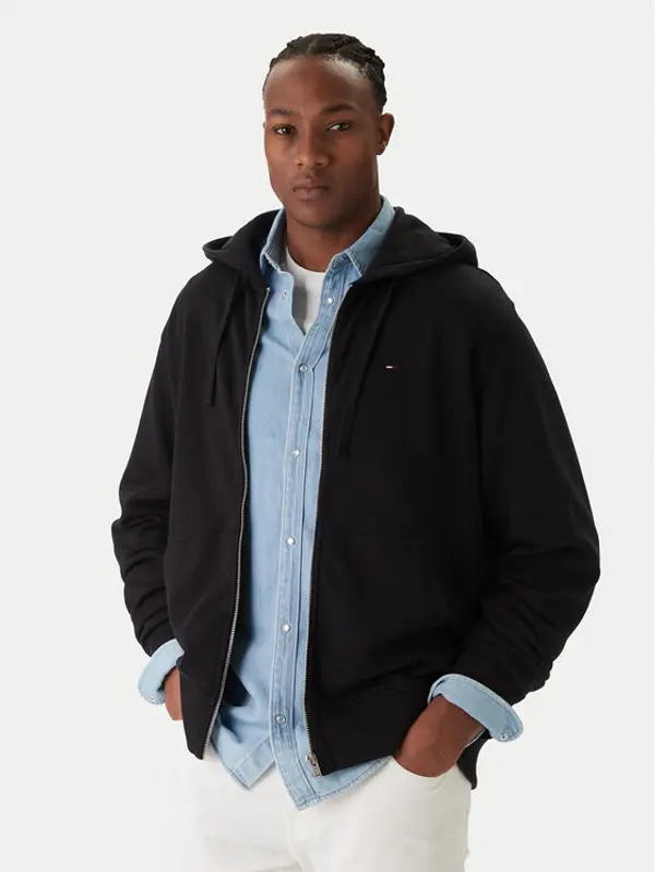 Tommy Jeans Tommy Jeans Majica dugih rukava DM0DM21814 Crna Relaxed Fit