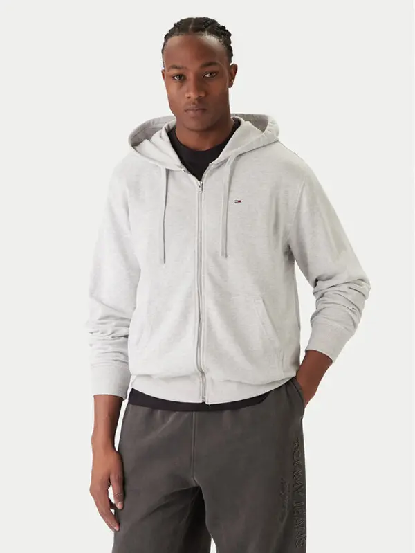 Tommy Jeans Tommy Jeans Majica dugih rukava DM0DM21814 Siva Relaxed Fit
