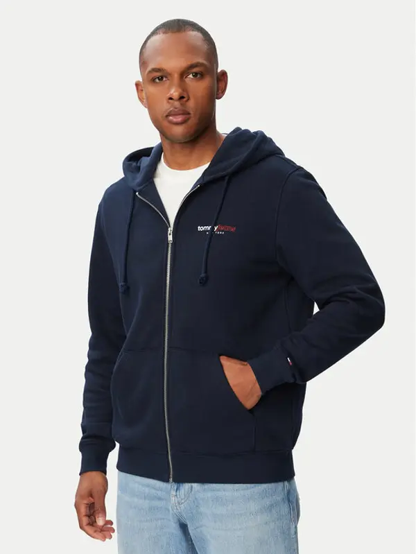 Tommy Jeans Tommy Jeans Majica dugih rukava DM0DM23404 Tamnoplava Regular Fit