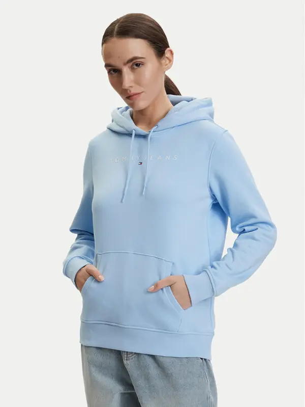 Tommy Jeans Tommy Jeans Majica dugih rukava DW0DW17324 Plava Regular Fit