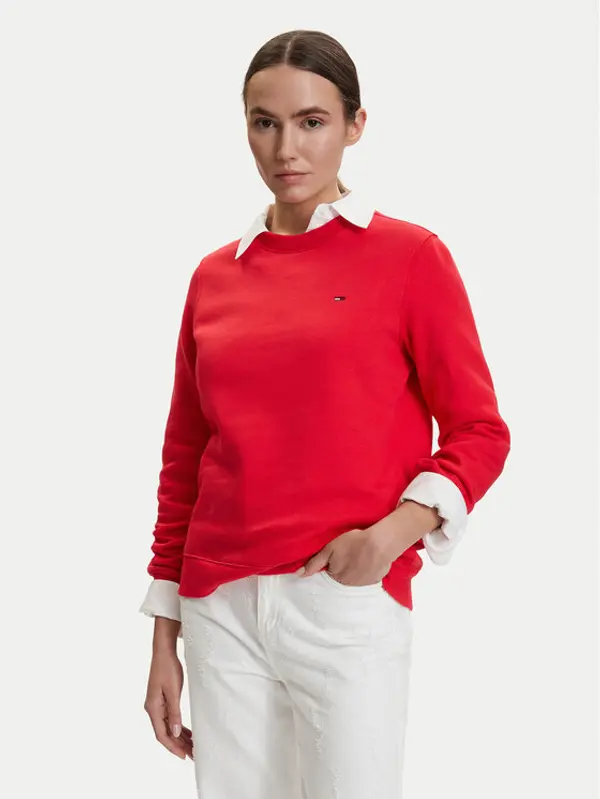 Tommy Jeans Tommy Jeans Majica dugih rukava DW0DW19959 Crvena Regular Fit