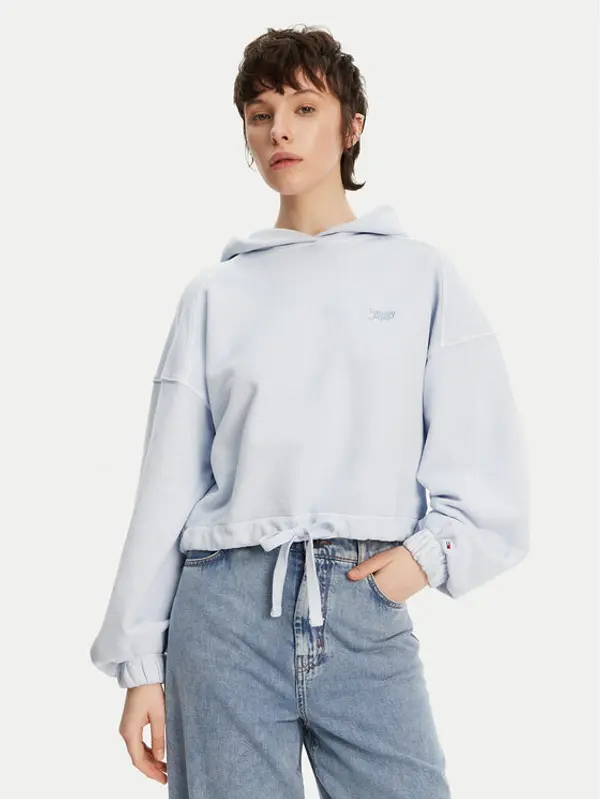 Tommy Jeans Tommy Jeans Majica dugih rukava DW0DW20314 Plava Relaxed Fit