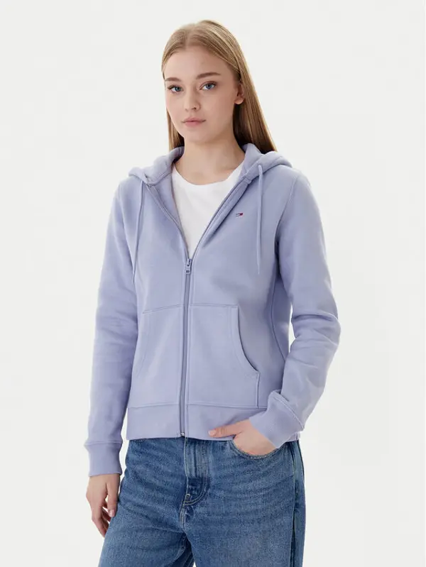 Tommy Jeans Tommy Jeans Majica dugih rukava Flag DW0DW19729 Plava Regular Fit