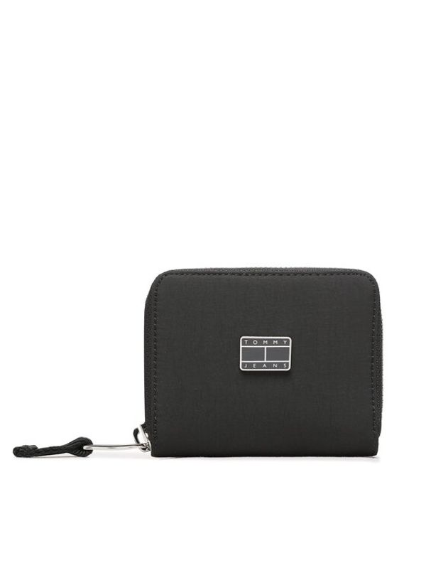 Tommy Jeans Tommy Jeans Mali ženski novčanik Tjw Summer Festival Za AW0AW14979 Crna