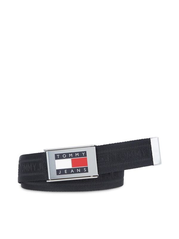 Tommy Jeans Tommy Jeans Muški remen Tjm Heritage Webbing 3.5 AM0AM12342 Crna