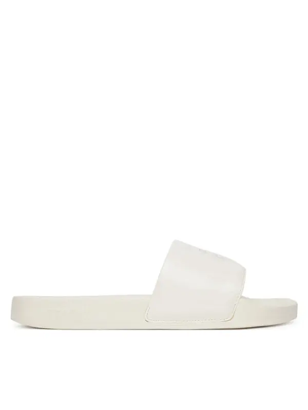 Tommy Jeans Tommy Jeans Natikače Flag Pool Slide Patent EN0EN02901 Bijela