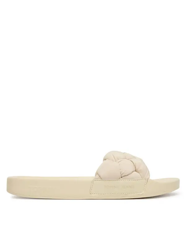 Tommy Jeans Tommy Jeans Natikače Tjw Braided Slides EN0EN02975 Écru