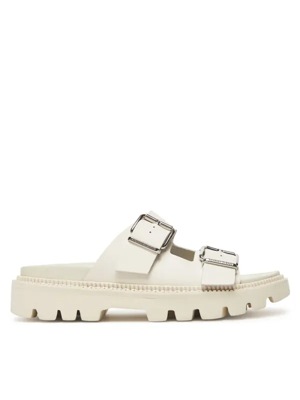 Tommy Jeans Tommy Jeans Natikače Tjw Double Strap Sandal EN0EN02753 Bijela