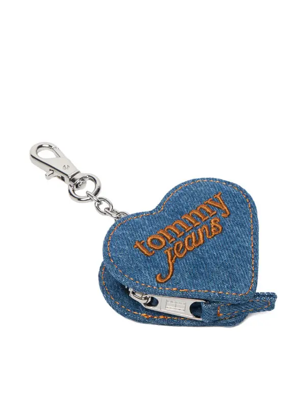 Tommy Jeans Tommy Jeans Novčanik za kovanice Tjw Cool Denim Heart Coin Purse AW0AW18595 Plava