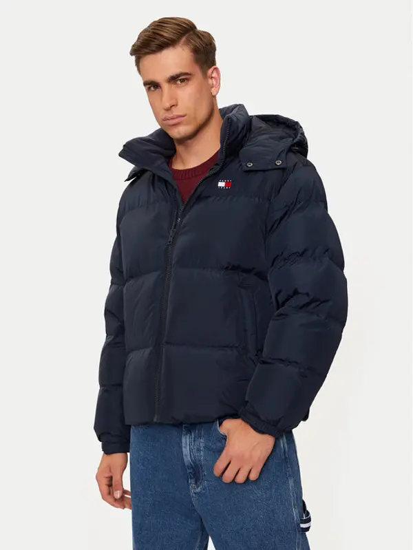 Tommy Jeans Tommy Jeans Pernata jakna Alaska DM0DM20479 Tamnoplava Regular Fit