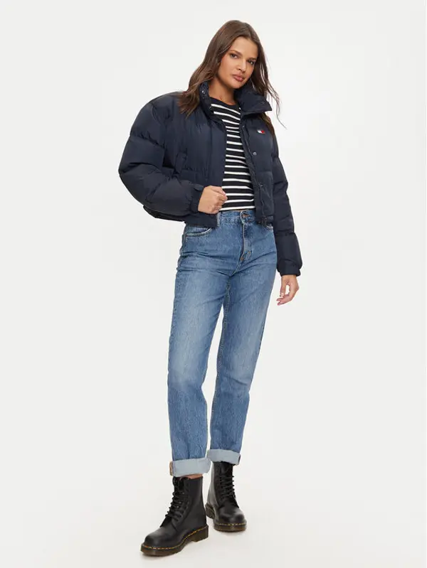 Tommy Jeans Tommy Jeans Pernata jakna Alaska DW0DW18820 Tamnoplava Relaxed Fit