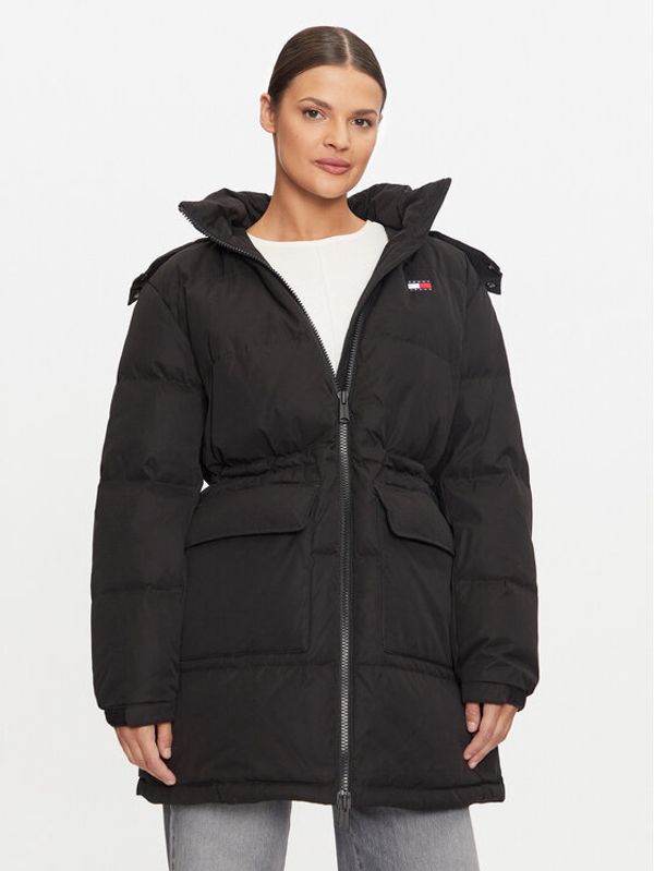 Tommy Jeans Tommy Jeans Pernata jakna Alaska DW0DW18821 Crna Regular Fit